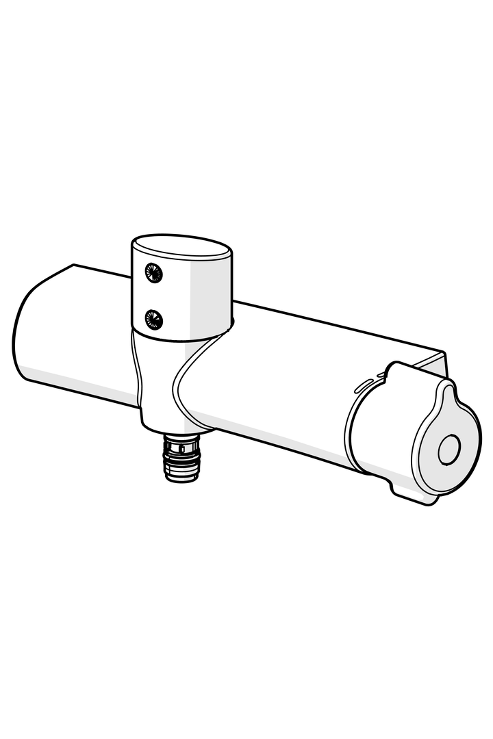 Oras Clinica Safety - Washbasin faucet, 6 V, Bluetooth