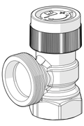 Oras Stabila Pro - Radiator valve body, DN20, L=31, H=28 443120