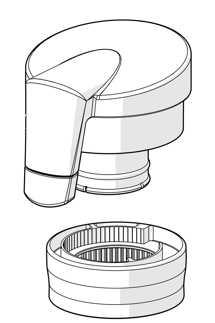 Oras Group - Temperature control handle 1007144V-33