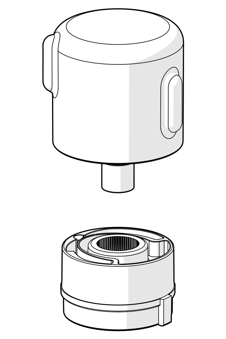 Oras Group - Flow control handle 1008616V-33