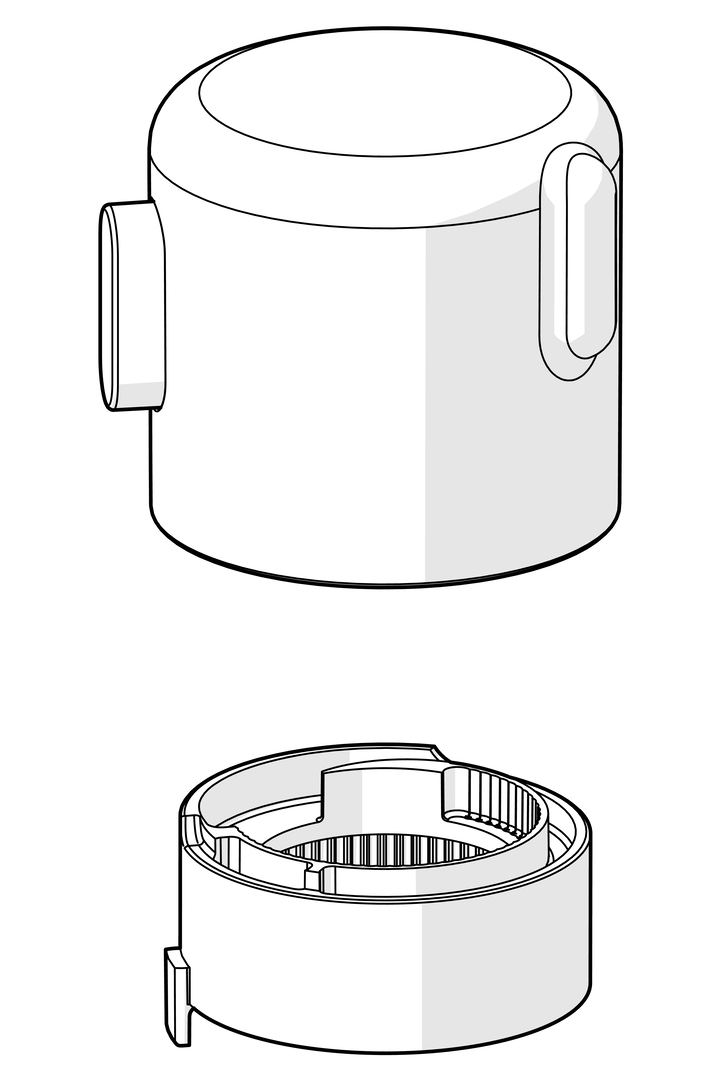 Oras Group - Temperature control handle 1008607V-33