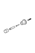 Oras - Shower pipe holder 1001314V