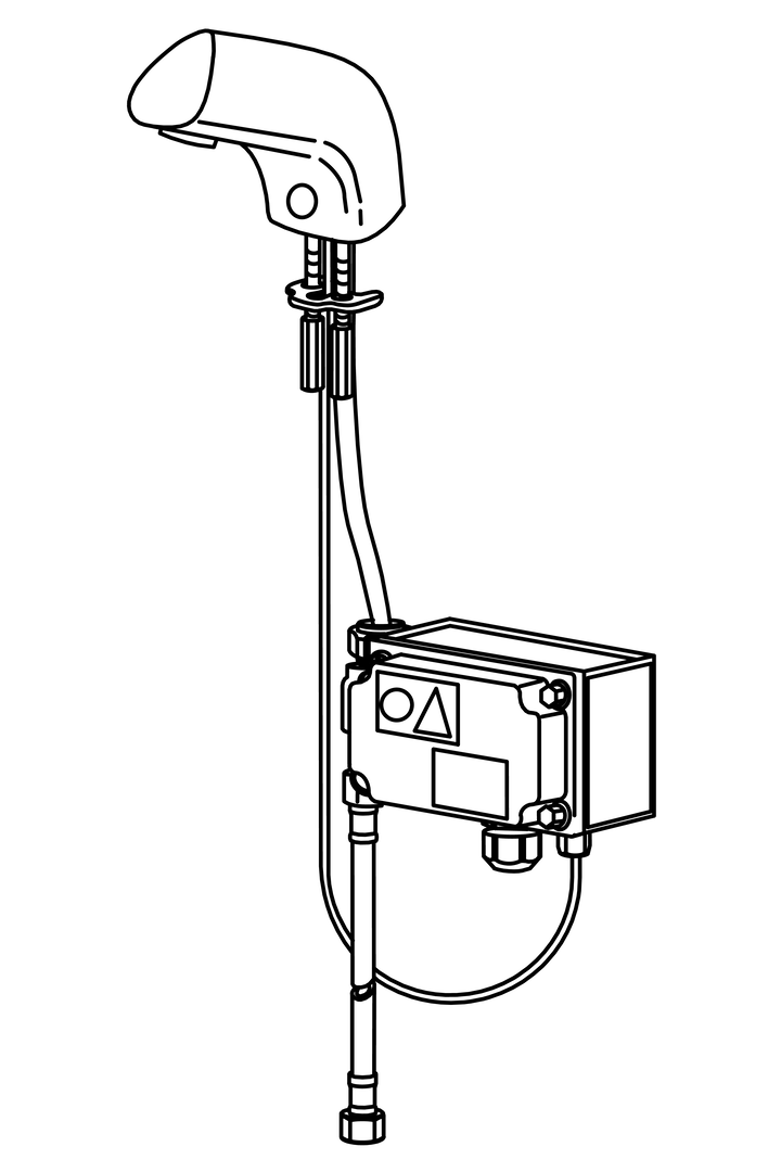 Oras Electra - Washbasin faucet, 24/48 V, Bluetooth 6110Z