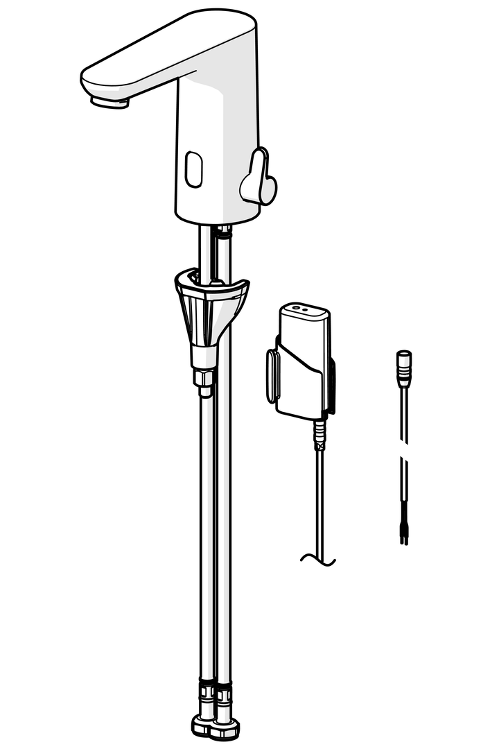 Oras Electra Safety - Washbasin faucet, 3 V, Bluetooth 9260FZ