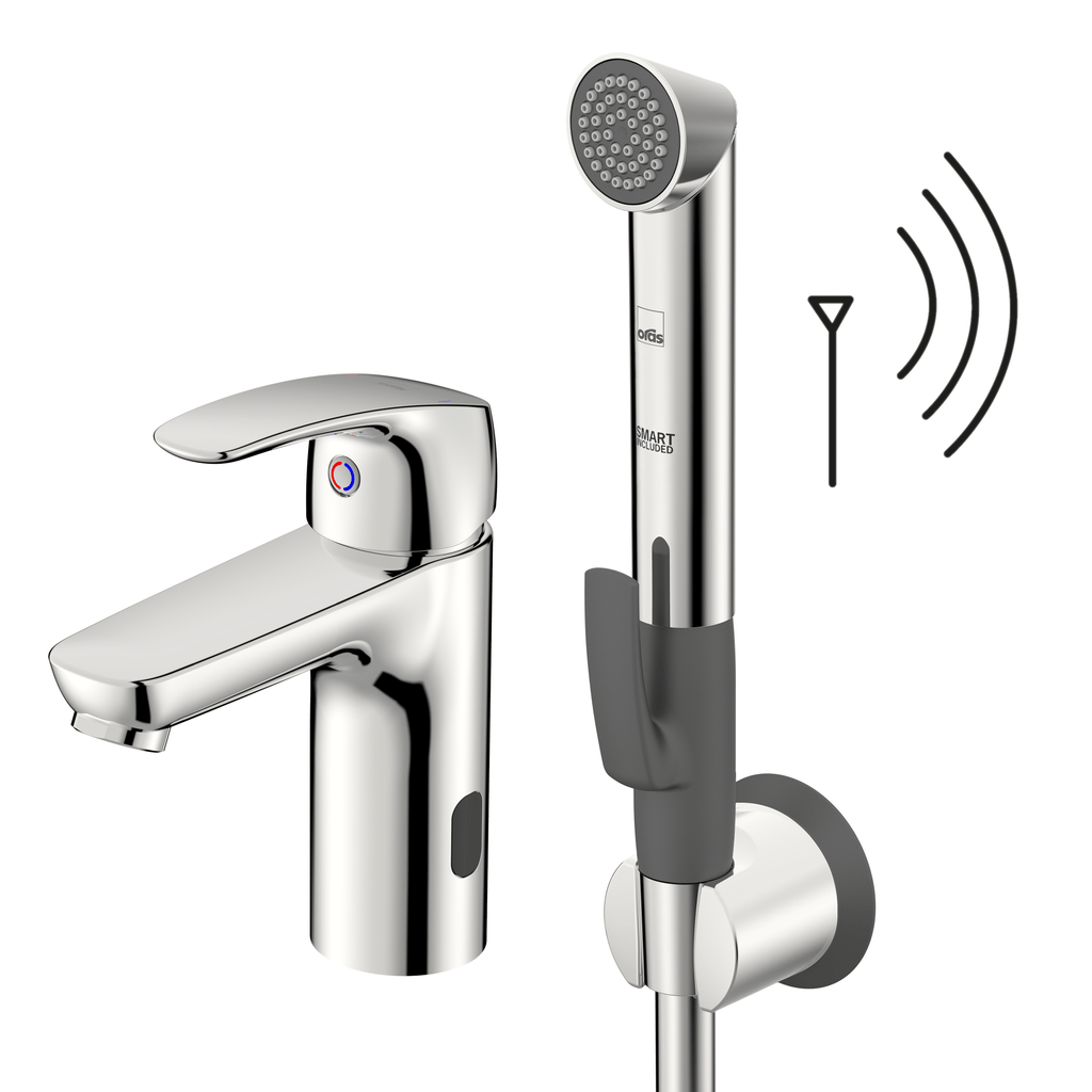 Oras Safira Hybrid - Washbasin faucet, 3 V, Bluetooth 1001FZ