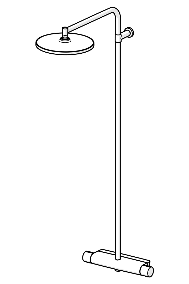 Oras Optima Style - Shower system 7191N