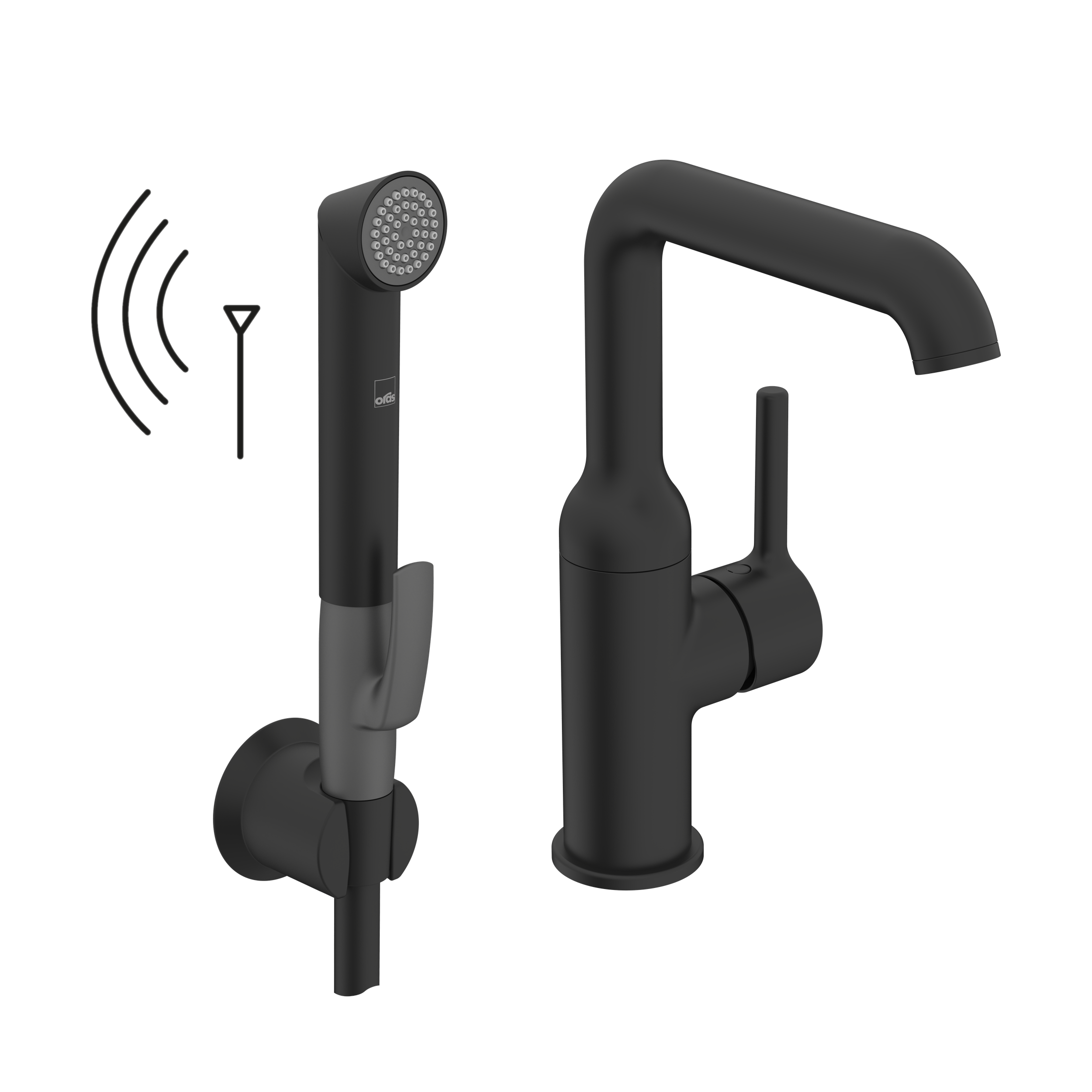 Oras Optima Style - Washbasin faucet, 3 V 2615FH-33
