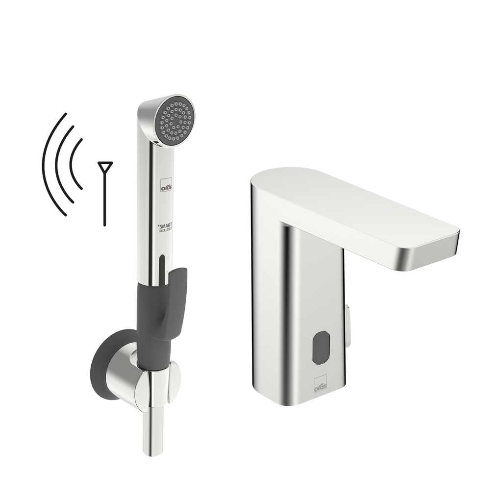 Oras Stela Safety - Washbasin faucet, 230/9 V, Bluetooth