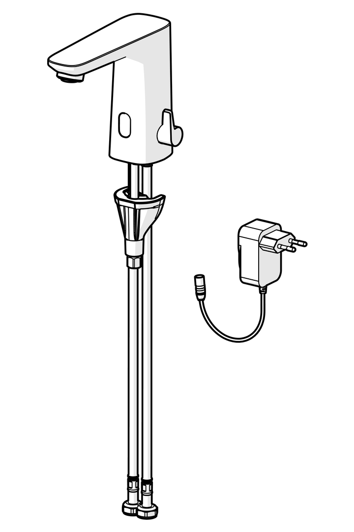 Oras Electra Digital - Washbasin faucet, 230/9 V, Bluetooth