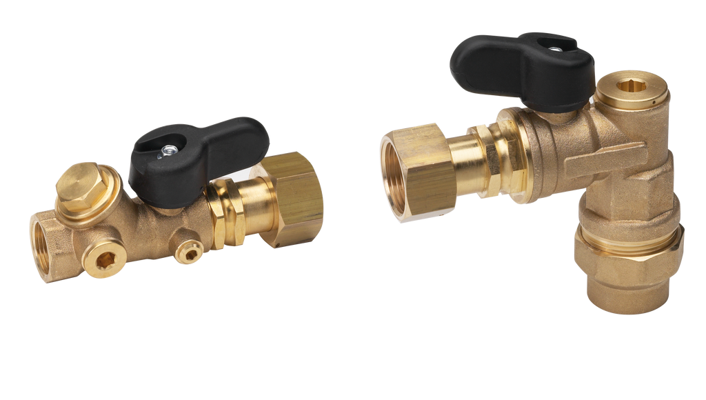 Oras - Water meter valve pair, DN32/Du40