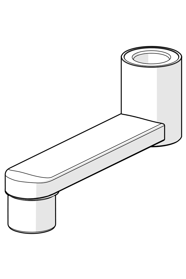 Oras Group - Spout, L=100