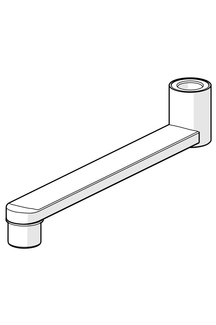 Oras Group - Spout, L=200