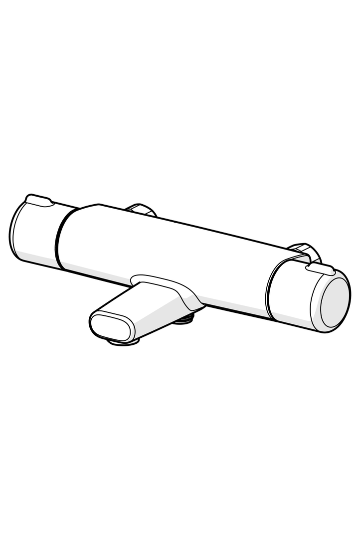 Oras Nova - Shower faucet with spout 7462G