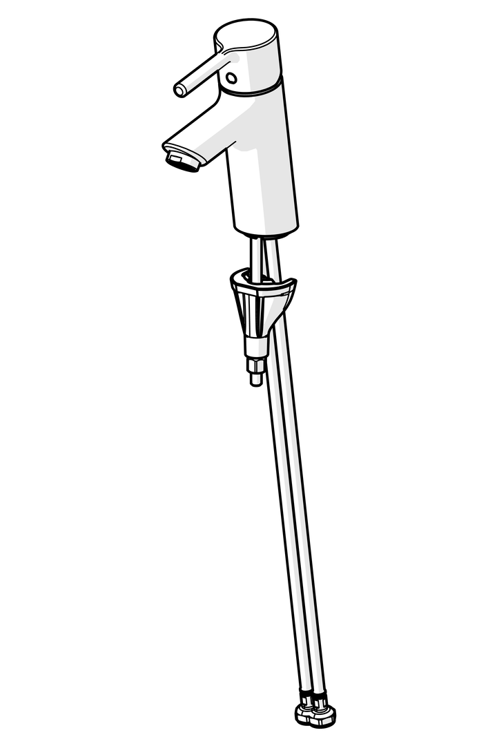Oras Optima - Washbasin faucet 2610AF-33