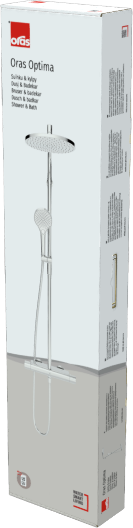 Oras Optima Style - Shower system 7192N