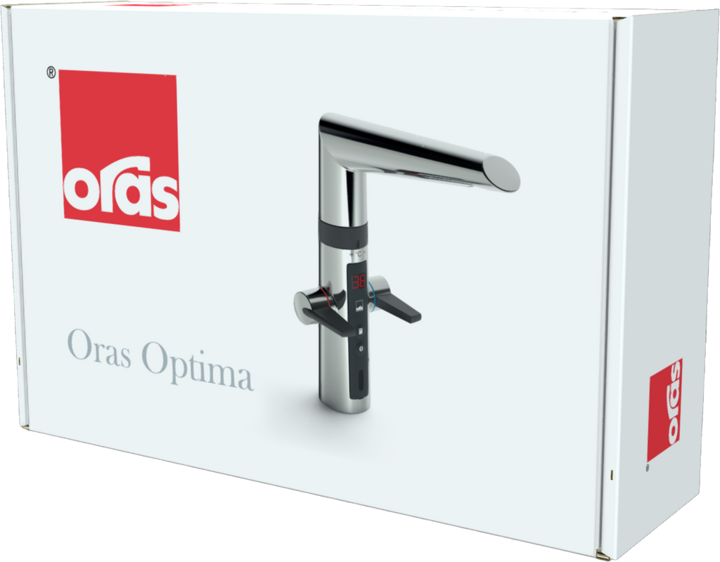 Oras Optima Hybrid - Kitchen faucet with dishwasher valve, 230/5 V