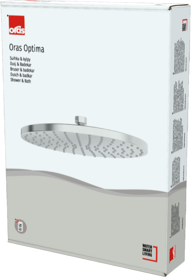 Oras Optima Style - Overhead shower, d 250 mm
