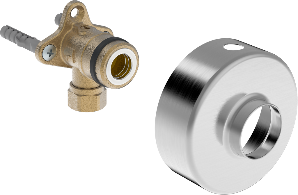 Oras Group - Angle coupling with stop valve, G3/4 1/2 -D12 290009-80