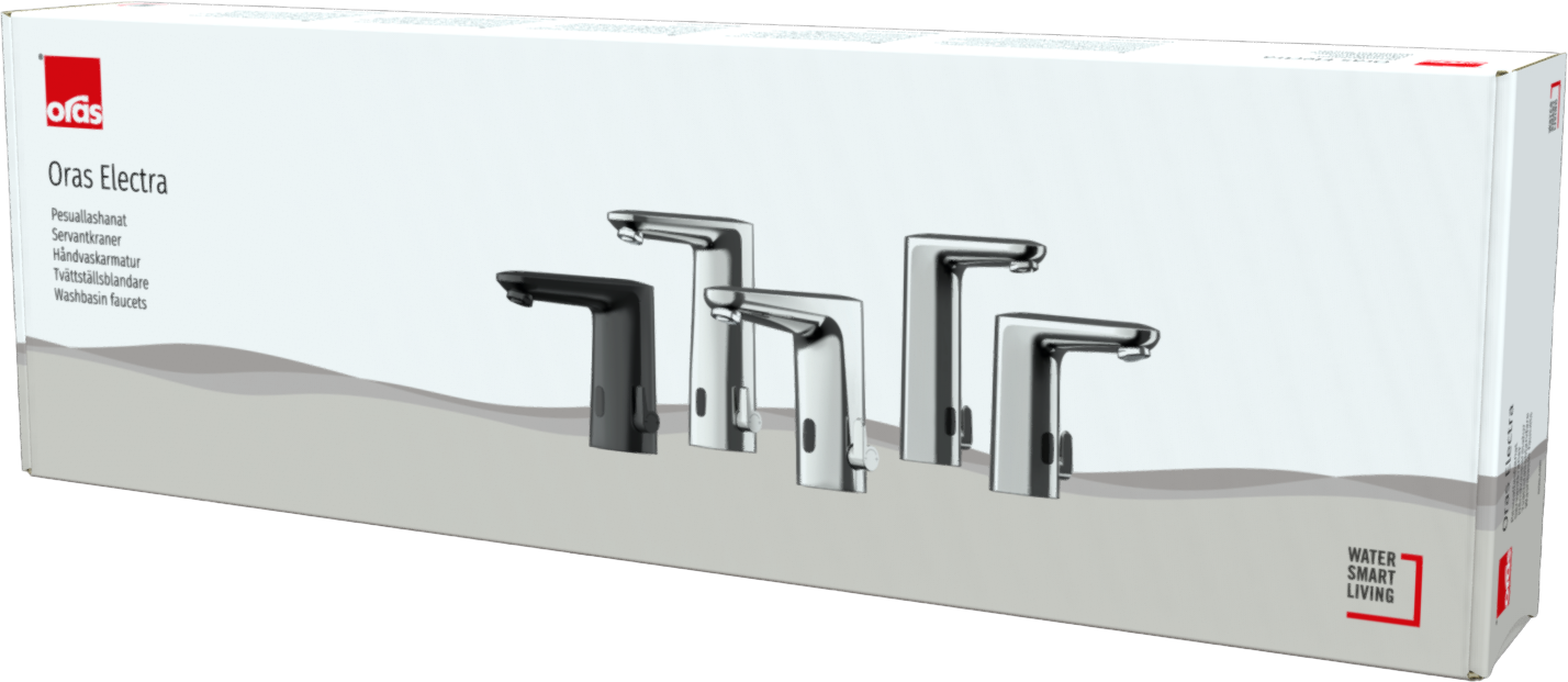 Oras Electra - Washbasin faucet, 3 V, Bluetooth 9301FZ