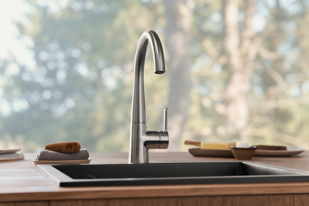 Oras Inspera - Kitchen faucet with dishwasher valve, 3 V 3035F-80
