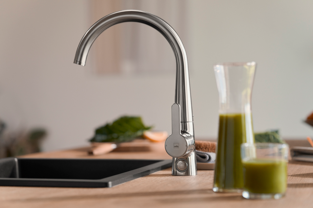 Oras Inspera - Kitchen faucet with dishwasher valve, 3 V 3035F-80