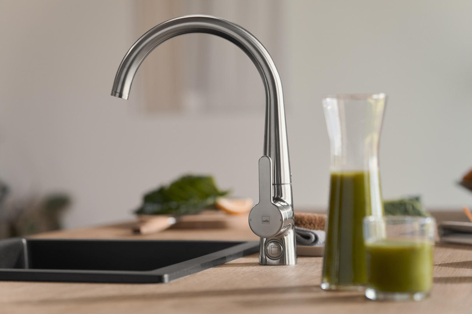 Oras Inspera - Kitchen faucet with dishwasher valve, 3 V 3035F-80