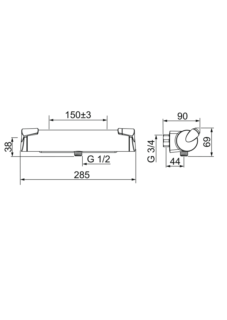 Oras Optima - Shower faucet
