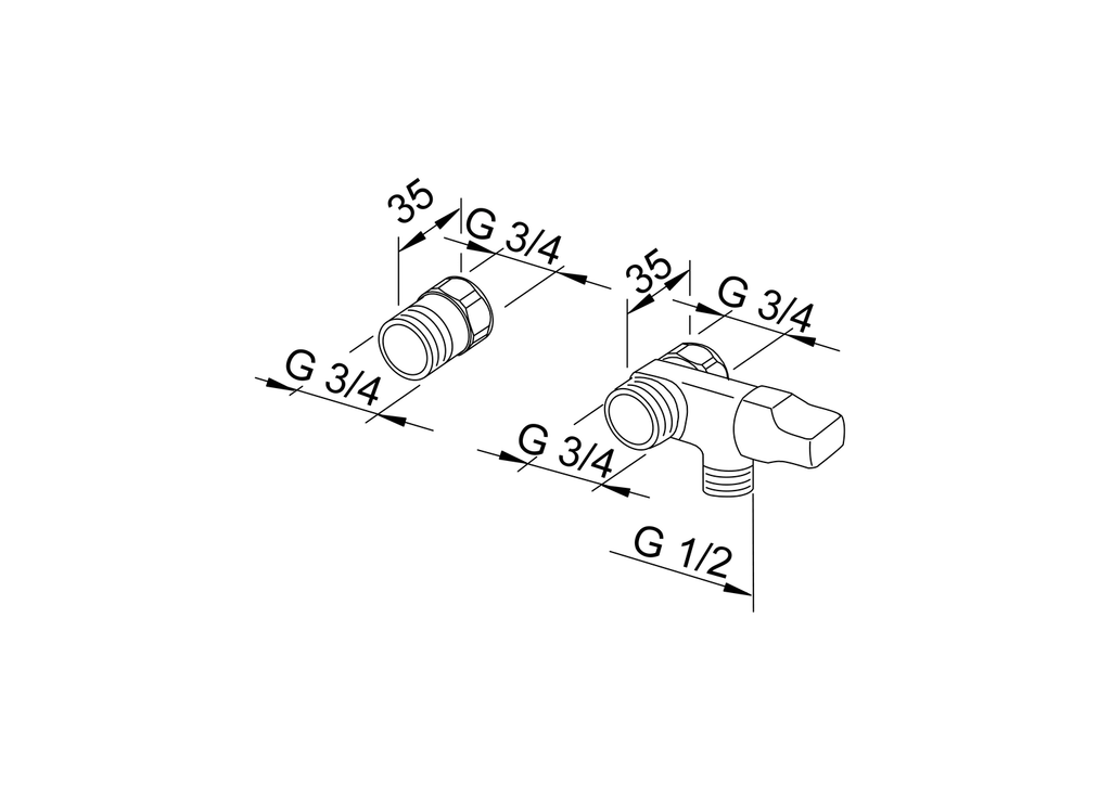 Oras - Cold water faucet 185