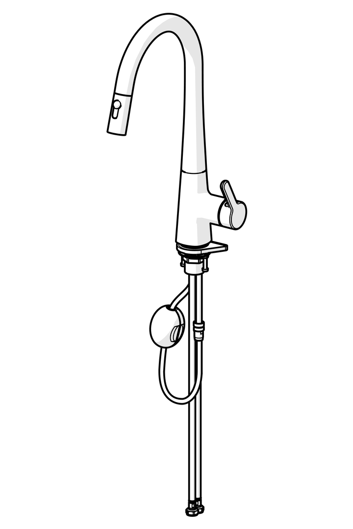 Oras Inspera Comfort - Kitchen faucet 3032F-33