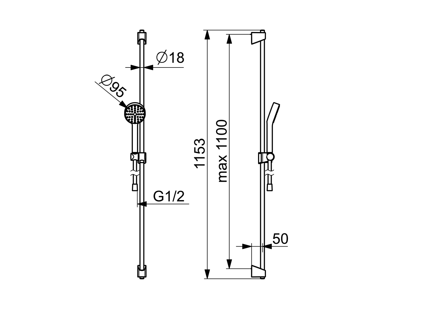 Oras Medipro - Shower set