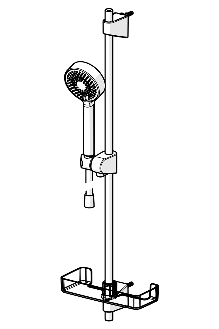 Oras Apollo - Shower set 544