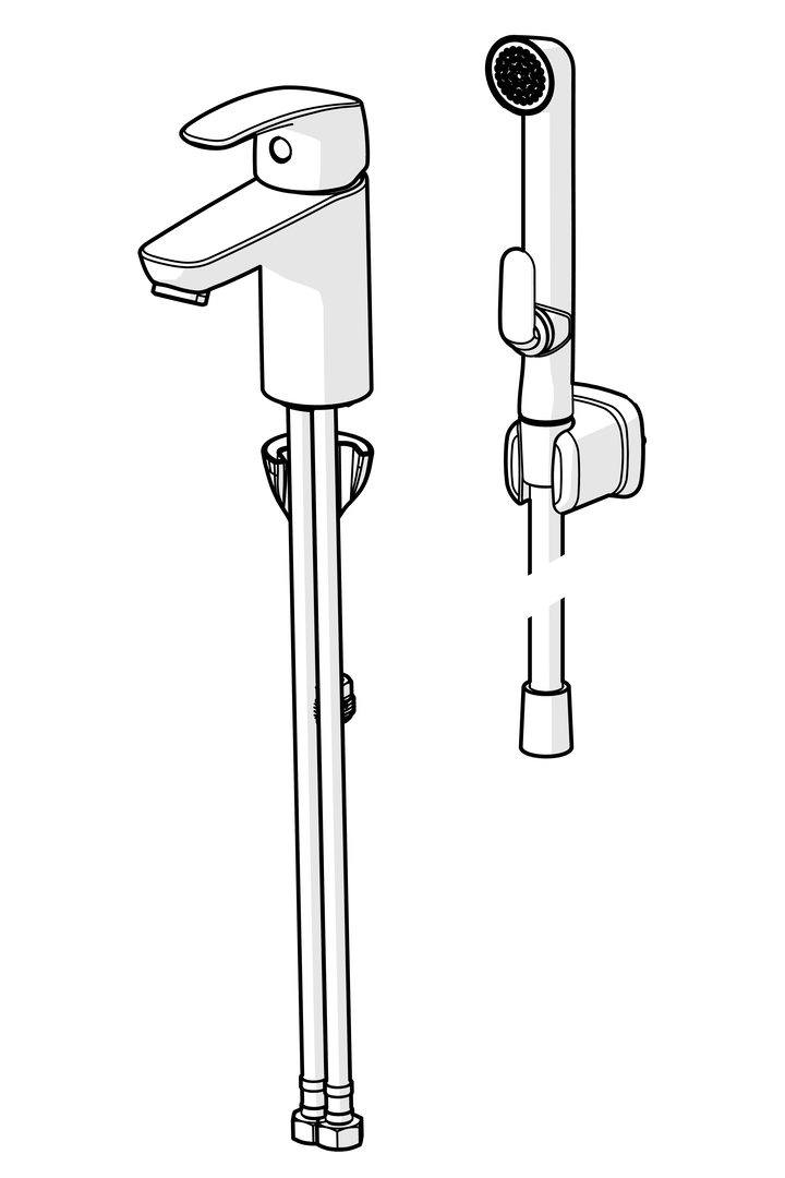 Oras Safira - Washbasin faucet 1012f-105