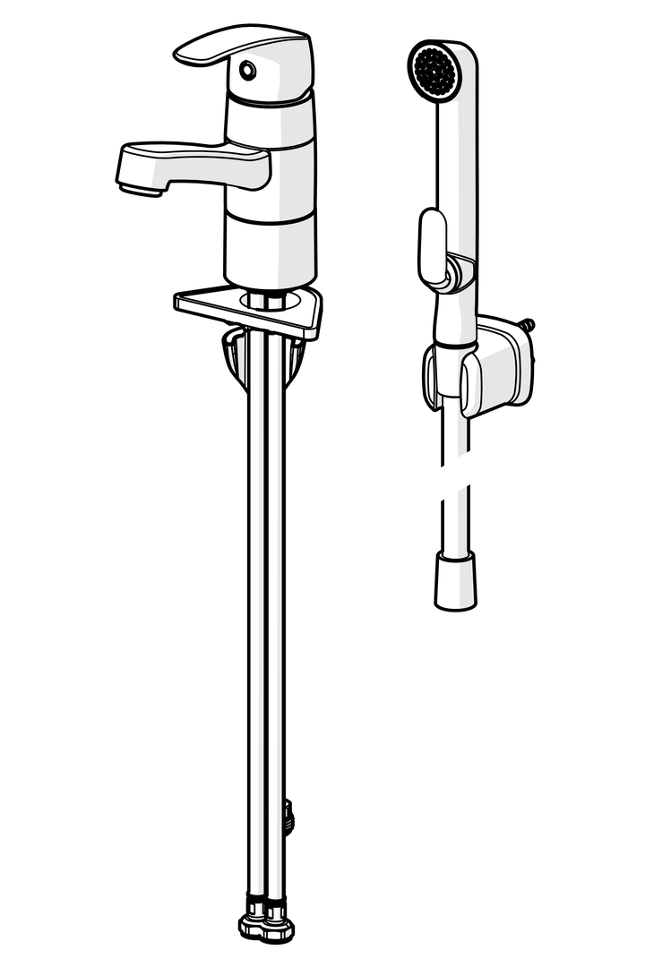 Oras Safira - Washbasin faucet 1021F