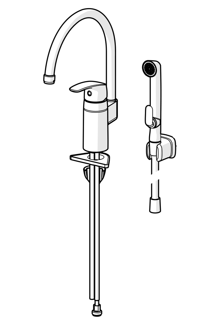 Oras Safira - Washbasin faucet 1033
