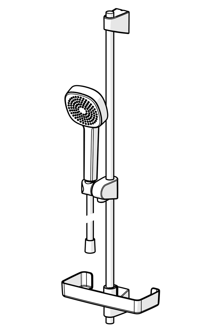 Oras Apollo Style - Shower set 552