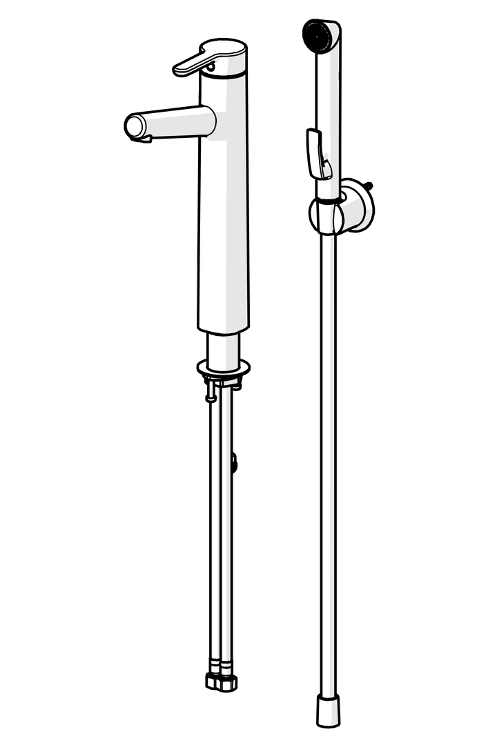 Oras Inspera - High washbasin faucet 3002F