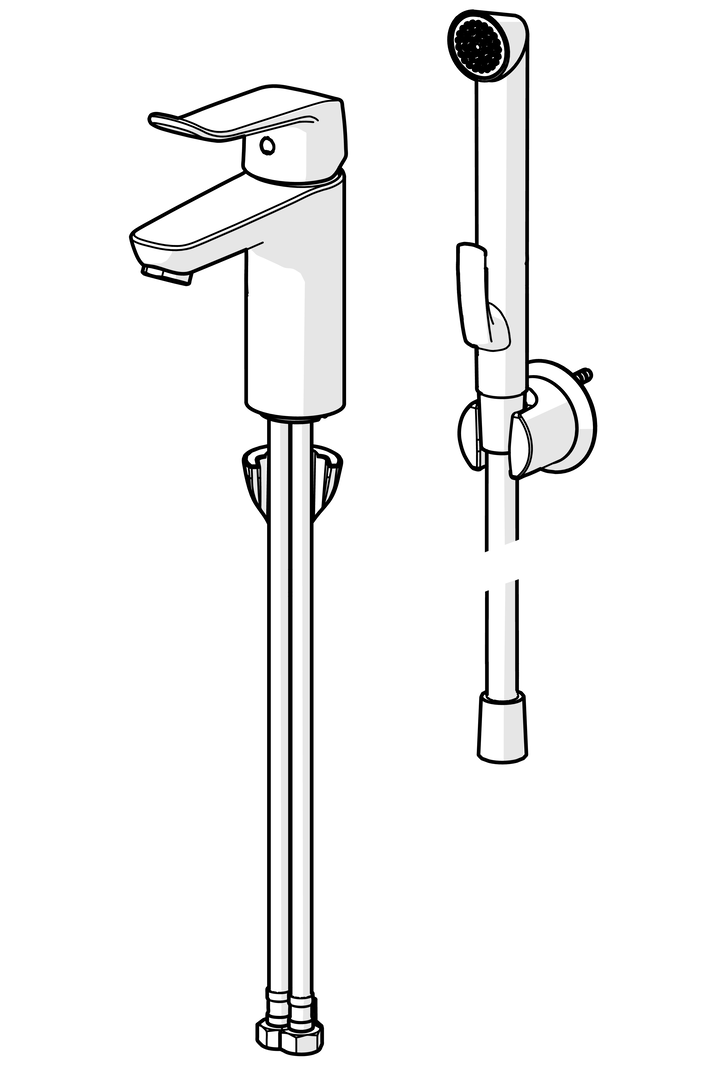 Oras Care - Washbasin faucet 5701f