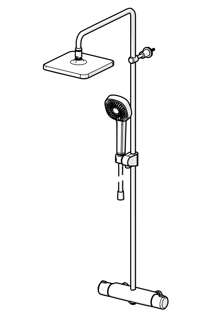 Oras Nova Style - Shower system