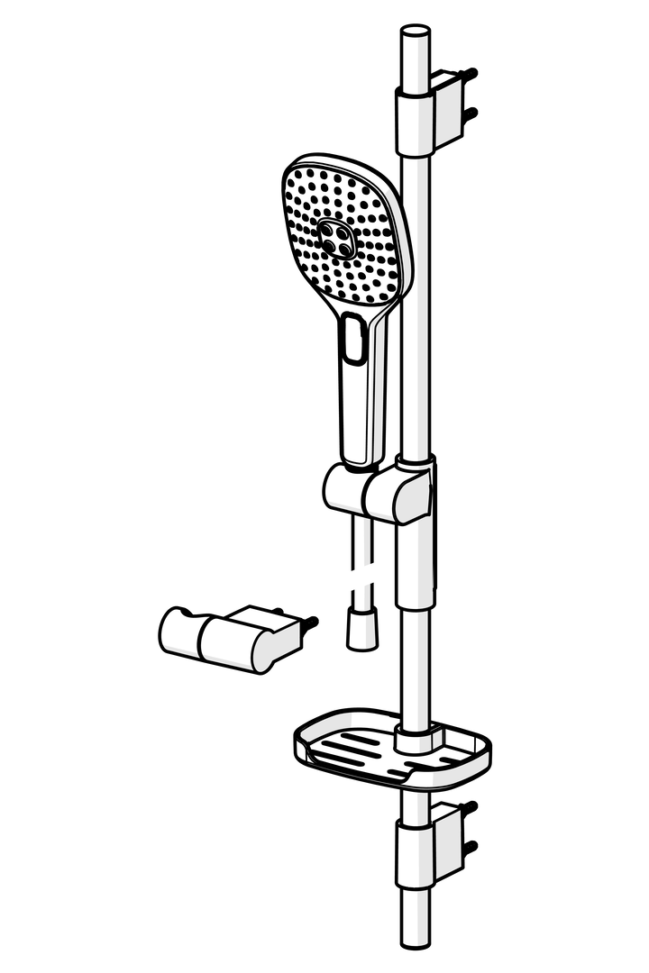 Oras Hydractiva Style - Shower set