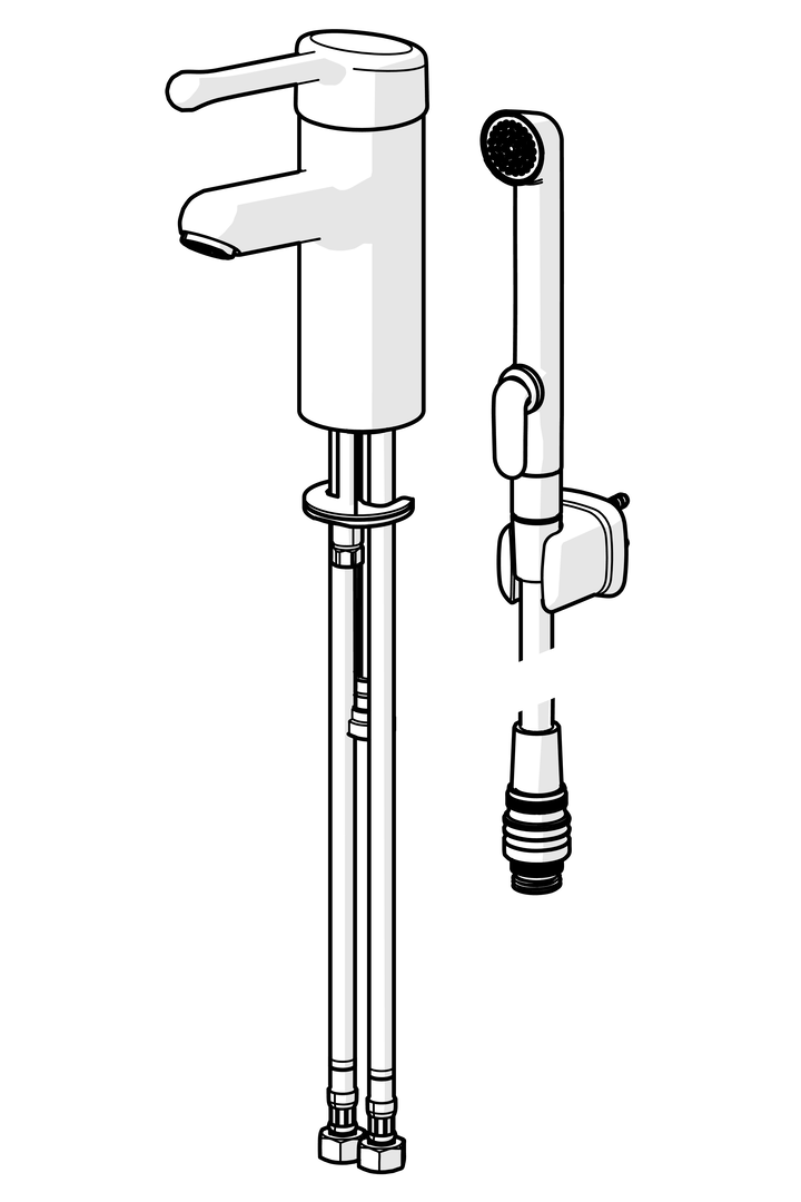 Oras Medipro Protec - Washbasin faucet 5512af