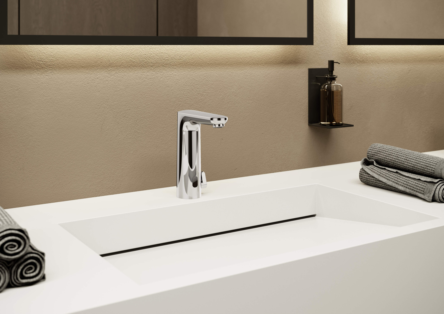 Oras Electra Digital - Washbasin faucet, 3 V, Bluetooth 9370FZ