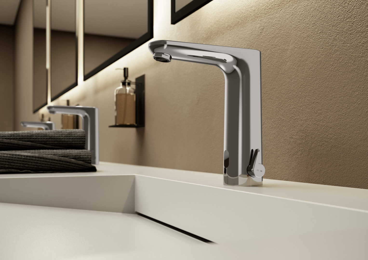 Oras Electra Safety - Washbasin faucet, 3 V, Bluetooth 9360FZ