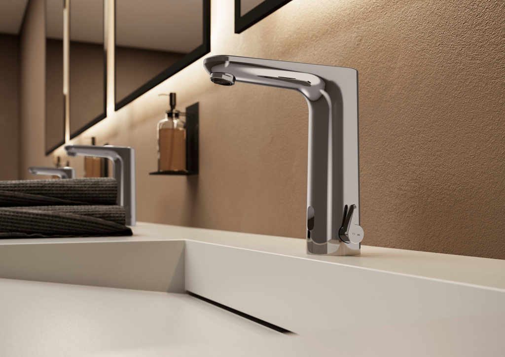 Oras Electra Safety - Washbasin faucet, 3 V, Bluetooth 9362FZ