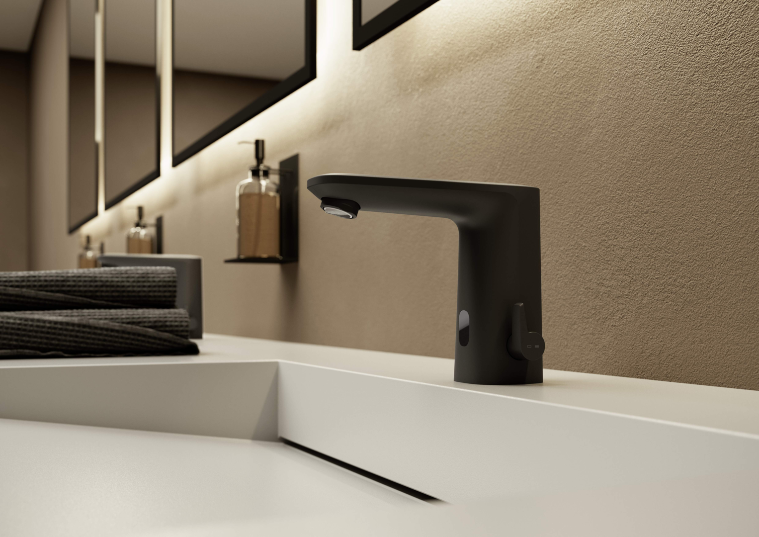 Oras Electra Safety - Washbasin faucet, 3 V, Bluetooth 9212FZ-33