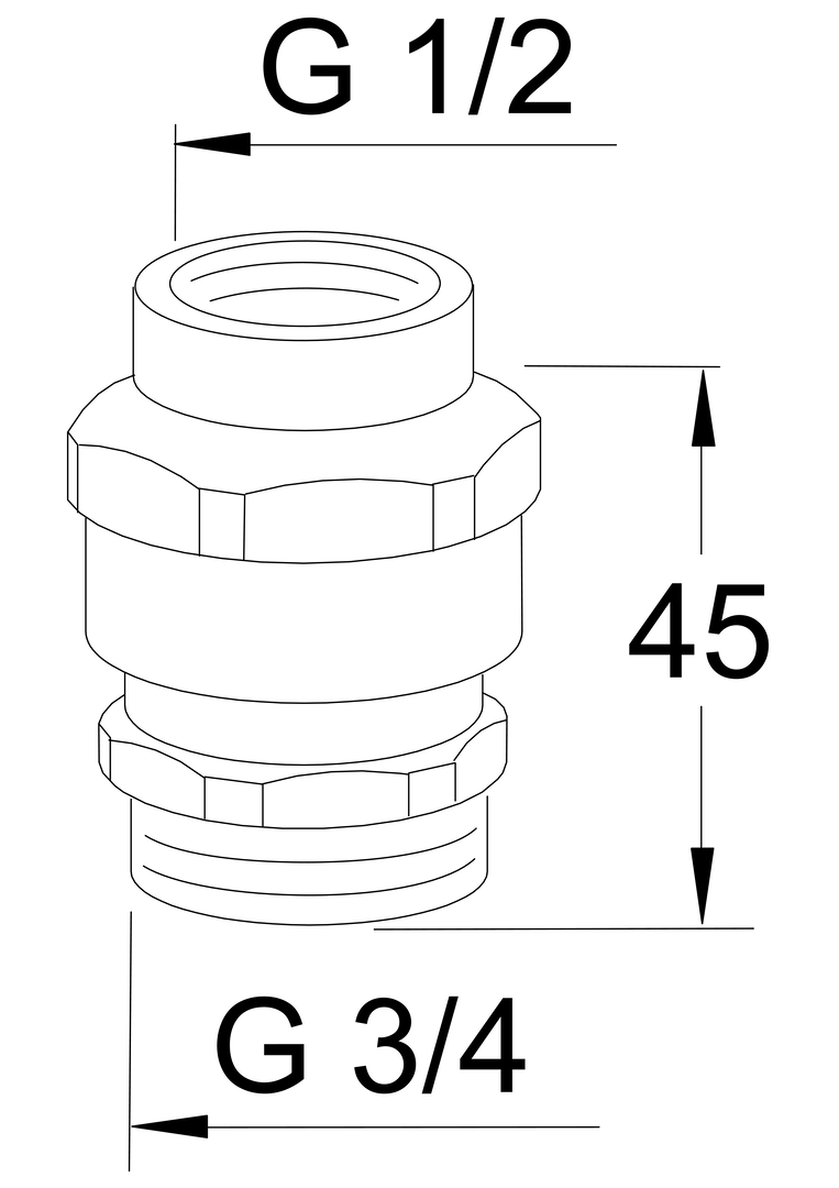 Oras - Vacuum breaker, Type HB 261032