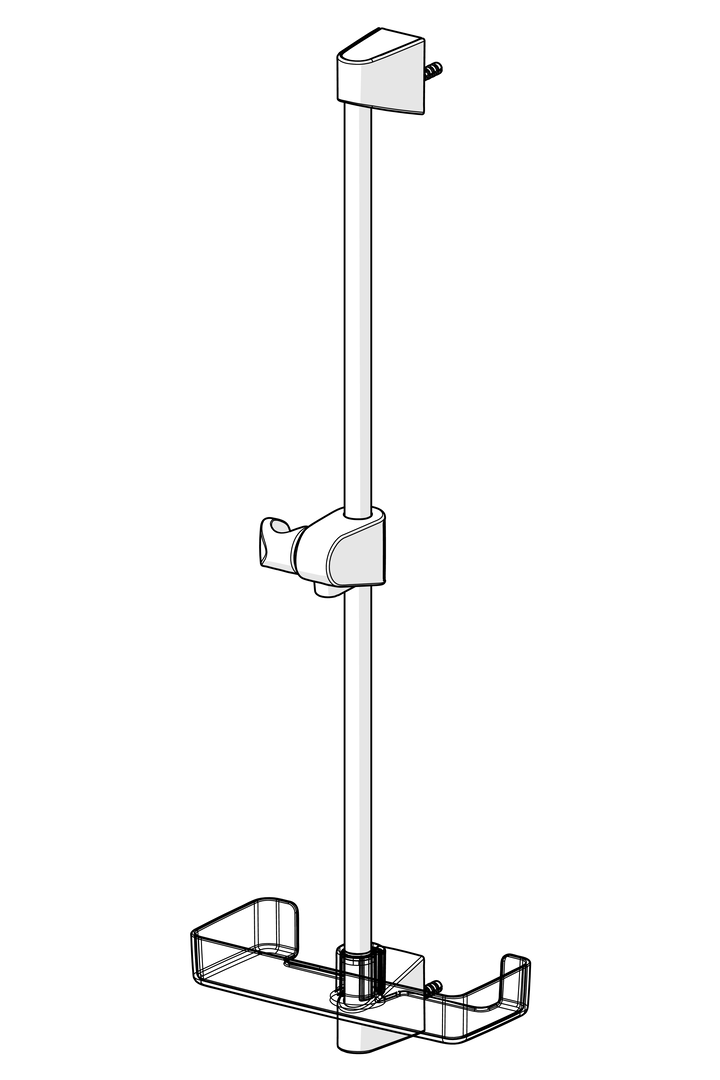 Oras Apollo - Shower rail 253150-11