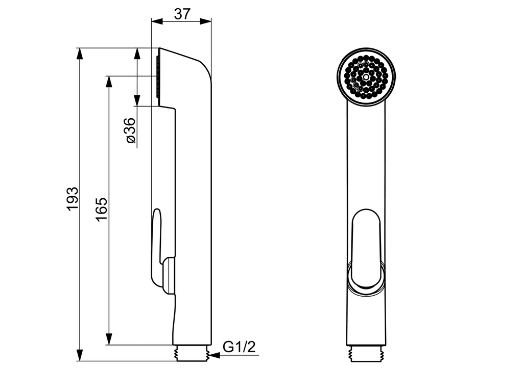 Oras - Bidetta hand shower 242050-11