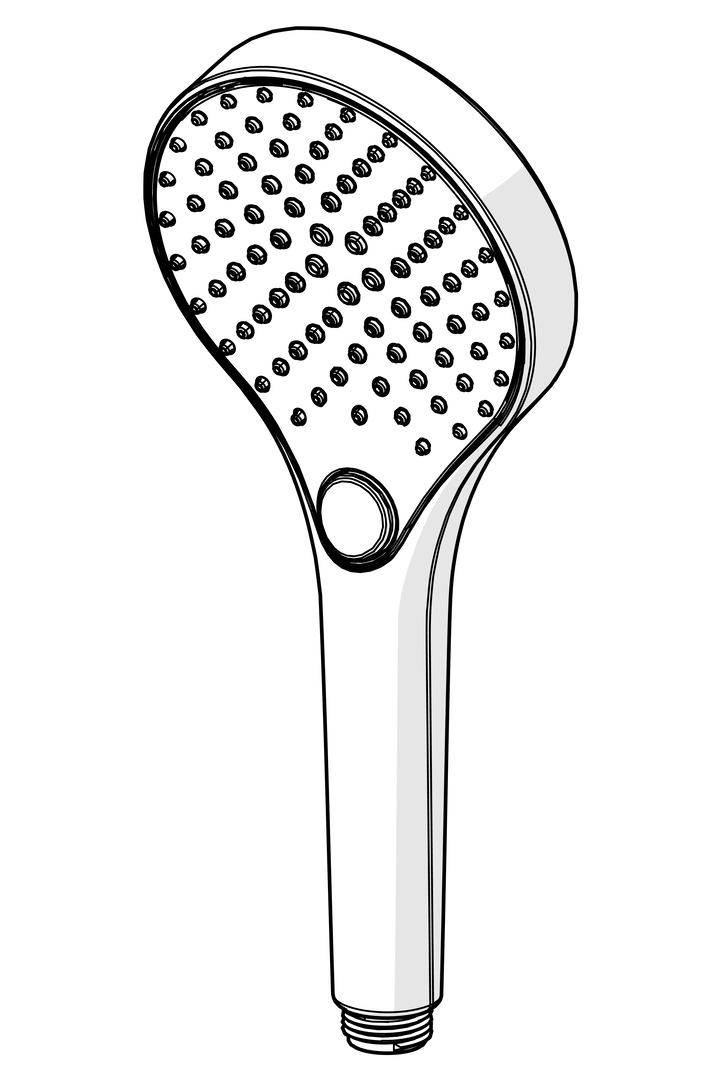 Oras Optima Style - Hand shower, d 110 mm 272020N-33