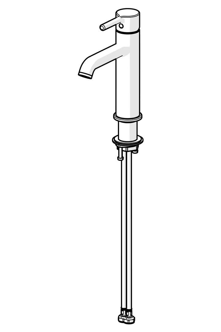 Oras Optima Style - Washbasin faucet 2605FH-80