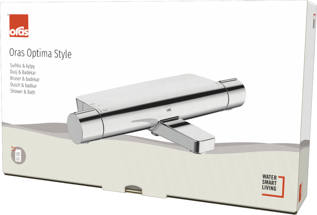 Oras Optima Style - Shower faucet with spout 7140GN